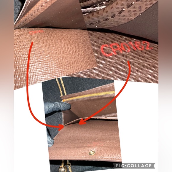 ✅AUTHENTIC AVAILABLE LONG DAMIER LOUIS VUITTON WALLET - Picture 7 of 16